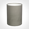 30cm Narrow Cylinder Shade in Pewter Satin