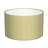 20cm Wide Cylinder Shade in Wheat Faux Silk