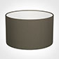 20cm Wide Cylinder Shade in Bark Satin