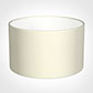 20cm Wide Cylinder Shade in Cream Satin