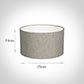 25cm Wide Cylinder in Limestone Herringbone Lovat Tweed