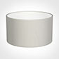 25cm Wide Cylinder Shade in Off White Waterford Linen