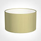 35cm Wide Cylinder Shade in Wheat Faux Silk