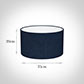 35cm Wide Cylinder Shade in Navy Blue Hunstanton