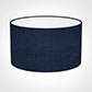 40cm Wide Cylinder Shade in Navy Blue Hunstanton Velvet