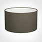 40cm Wide Cylinder Shade in Bark Satin