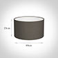 40cm Wide Cylinder Shade in Mouse Waterford Linen