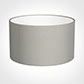 40cm Wide Cylinder Shade in Soft Grey Waterford Linen
