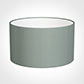 45cm Wide Cylinder Shade in Aquamarine Faux Silk
