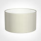 45cm Wide Cylinder Shade in Pearl Faux Silk