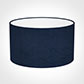 45cm Wide Cylinder Shade in Navy Blue Hunstanton