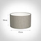 45cm Wide Cylinder in Limestone Herringbone Lovat Tweed