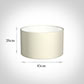 45cm Wide Cylinder Shade in Cream Satin