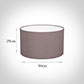 50cm Wide Cylinder Shade in Dusky Pink Hunstanton Velvet