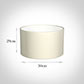 50cm Wide Cylinder Shade in Cream Satin