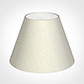 25cm Empire Shade in Pearl Faux Silk