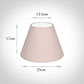 25cm Empire Shade in Vintage Pink Waterford