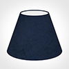 30cm Empire Shade in Navy Blue Hunstanton Velvet