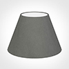 40cm Empire Shade in Mole Hunstanton Velvet