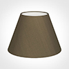 45cm Empire Shade in Bronze Faux Silk