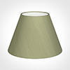 45cm Empire Shade in Pale Green Faux Silk