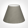 45cm Empire Shade in Pewter Satin