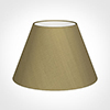 50cm Empire Shade in Dull Gold Faux Silk