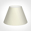 50cm Empire Shade in Pearl Faux Silk