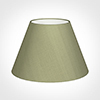 50cm Empire Shade in Pale Green Faux Silk