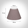 50cm Empire Shade in Dusky Pink Hunstanton Velvet