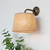 20cm Pendant Medium French Drum in Natural Jute