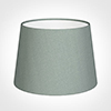 20cm Medium French Drum Shade in Aquamarine Faux Silk