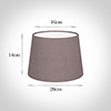 45cm Medium French Drum Shade in Dusky PinkHunstanton Velvet