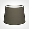 20cm Medium French Drum Shade in Bark Satin