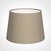 20cm Medium French Drum Shade in Limestone Waterford Linen