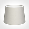 20cm Medium French Drum Shade in Off White Waterford Linen