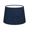 25cm Medium French Drum Shade in Navy BlueHunstanton Velvet