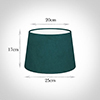 25cm Medium French Drum Shade in Teal Hunstanton Velvet