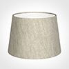25cm Medium French Drum Shade in Natural Isabelle