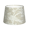 25cm Medium French Drum Shade in White Isabelle