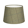 25cm Medium French Drum in Talisker Check Lovat Wool