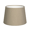 25cm Medium French Drum Shade in Limestone Waterford Linen