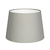 25cm Medium French Drum Shade in Soft Grey Waterford Linen