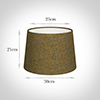 30cm Medium French Drum in Angus Check Lovat Wool