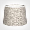 30cm Medium French Drum Shade in Grey Marl Arbour