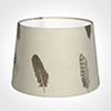 30cm Medium French Drum Shade in Stone Featherdown