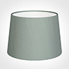 30cm Medium French Drum Shade in Aquamarine Faux Silk