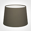 30cm Medium French Drum Shade in Bark Satin