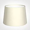 30cm Medium French Drum Shade in Cream Satin