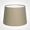 30cm Medium French Drum Shade in Limestone Waterford Linen